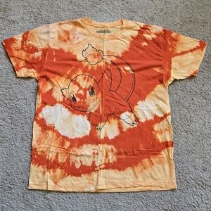 2013 Welovefine Pokemon Charmander Custom Tie Dye Shirt